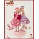 Mademoiselle Pearl Strawberry Blouse Cardigan JSK OP and Coat(Reservation/8 Colours/Full Payment Without Shipping)